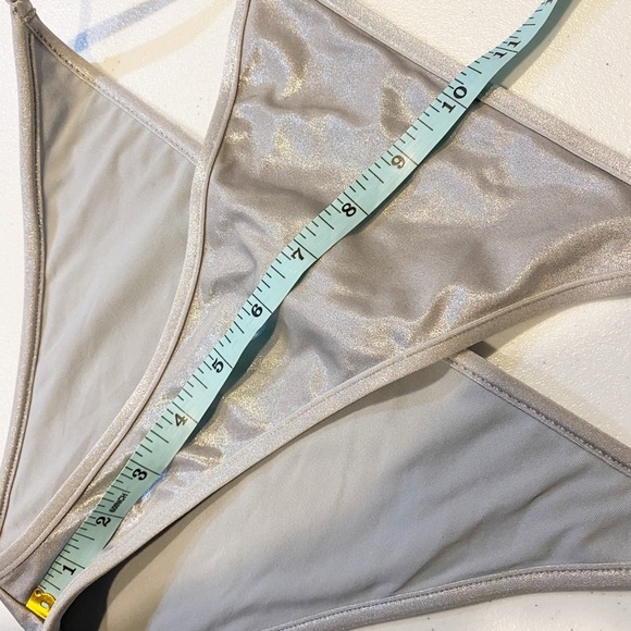 BALMAIN Two-Piece Logo Embossed Bandeau Bikini Set - Picture 5 of 14